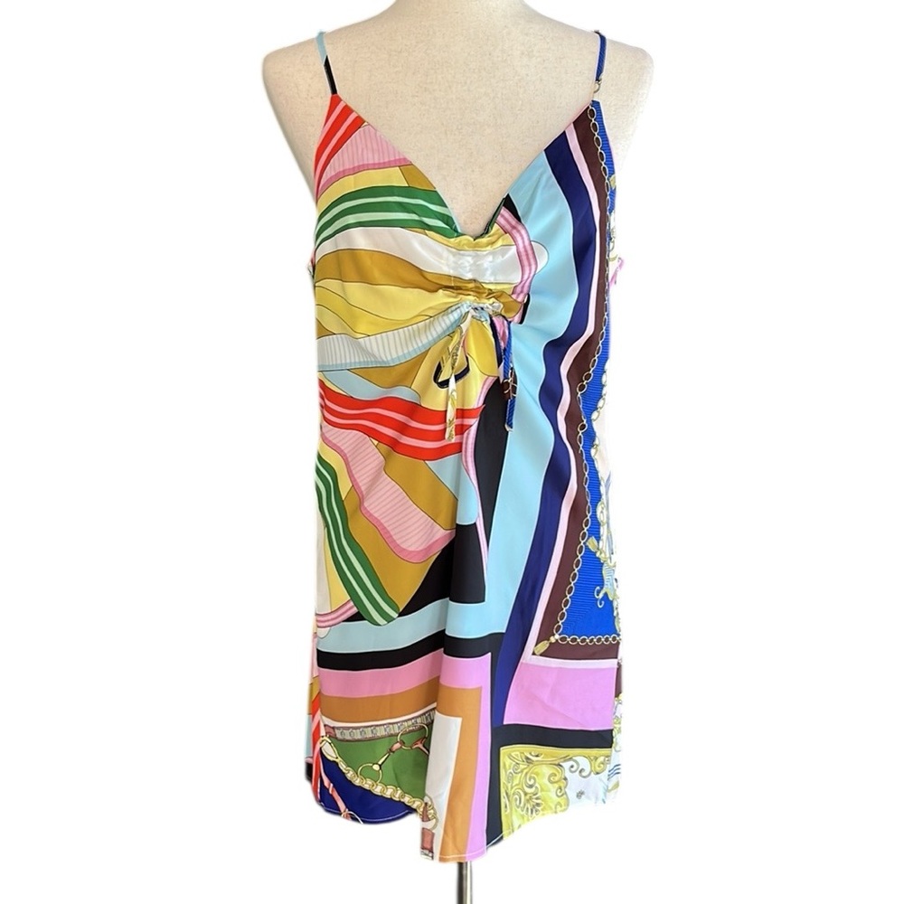 SHEIN multicolor mini dress
